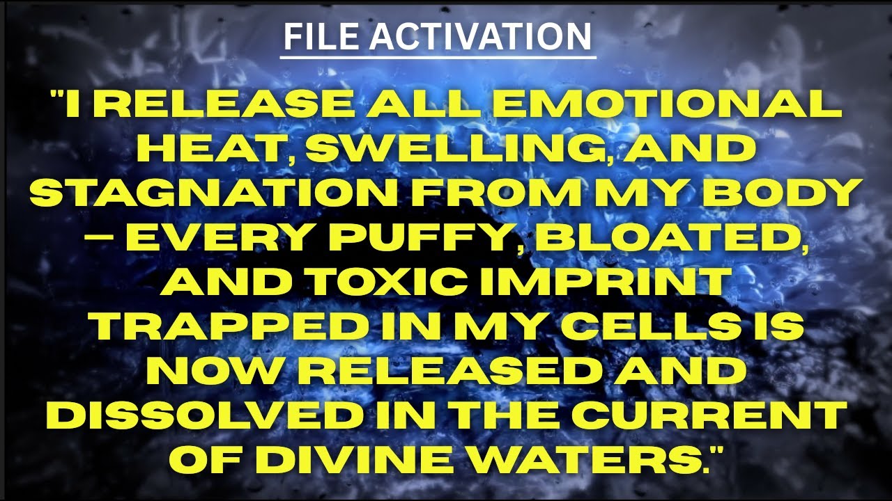Energy Session to Release Deep Tissue Stress, Inflammation, Bloating, Puffiness and Water Retention