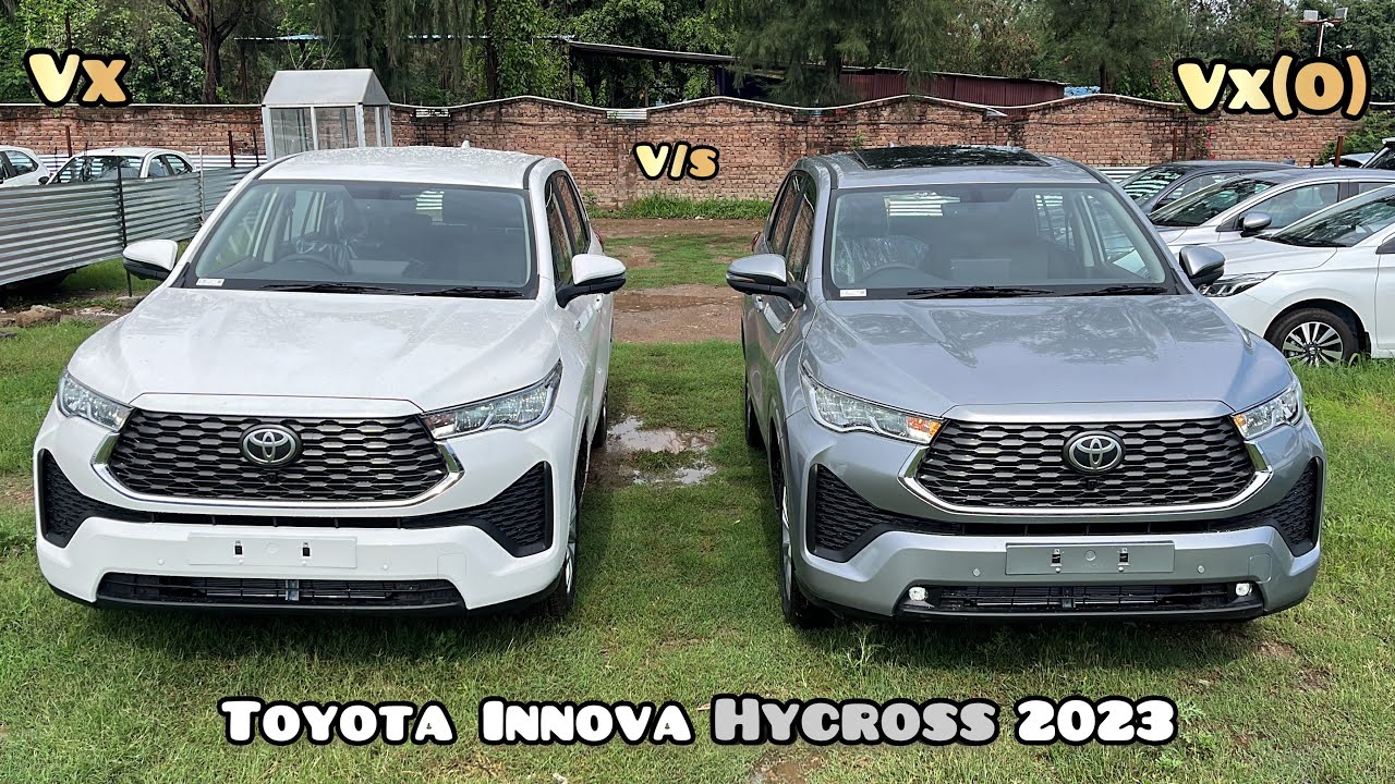 New Toyota Innova Hycross Hybrid 2023 🔥 Vx vs Vx(O) - Which Variant should you buy?