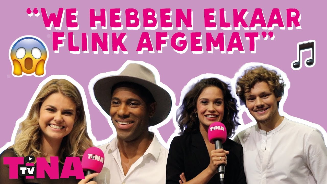 BRITT, URVIN, HOLLY & SOY SPELEN OOIT OF NOOIT OVER DANCE DANCE DANCE | TinaTV