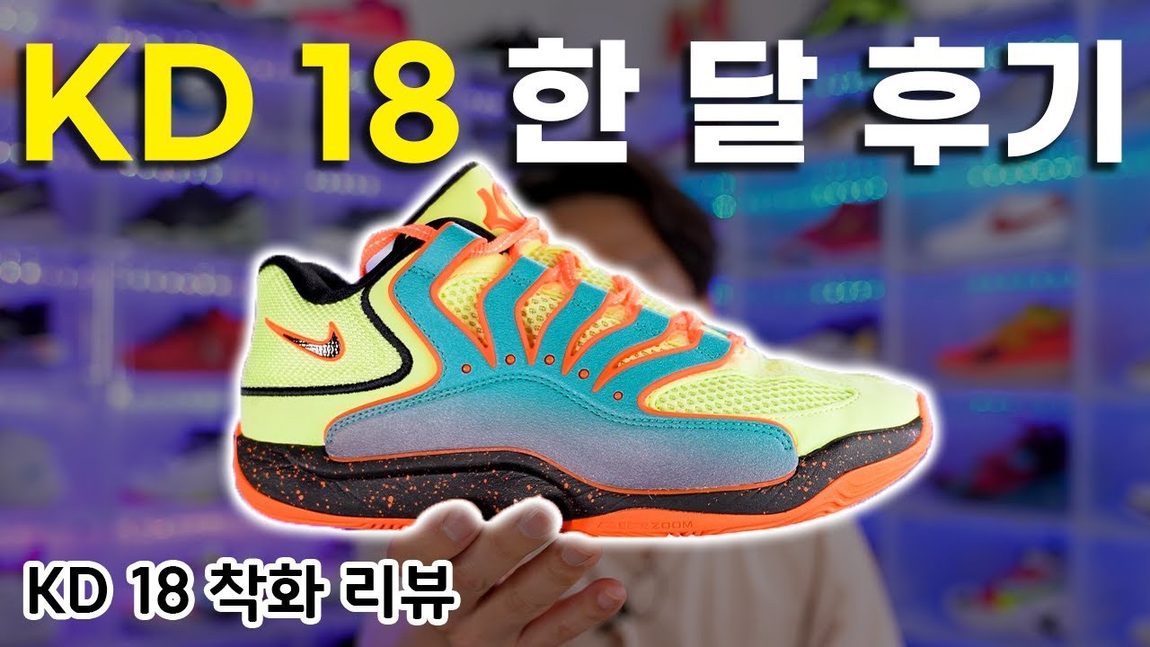 한 달 동안 신어본 KD 18 후기