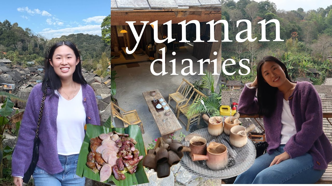 yunnan diaries #4 | mountain villages, roasted milk tea, avocado latte, banyan tree
