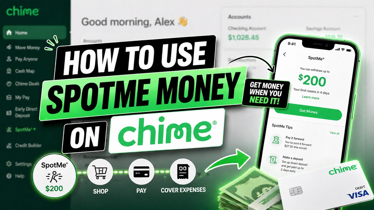 How To Use SpotMe Money On Chime | Chime SpotMe Money (Full Guide)