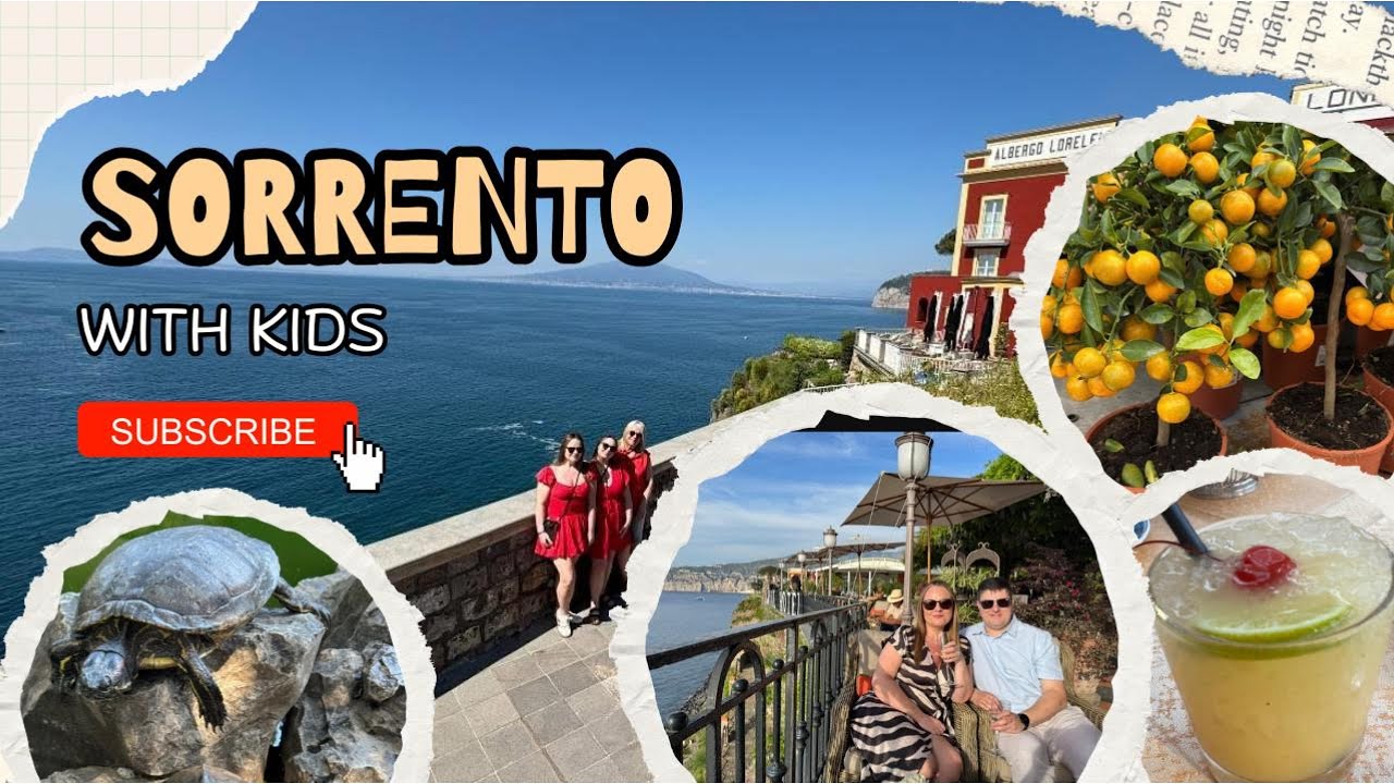 We were warned that Sorrento wasn’t family friendly… we took the kids anyway