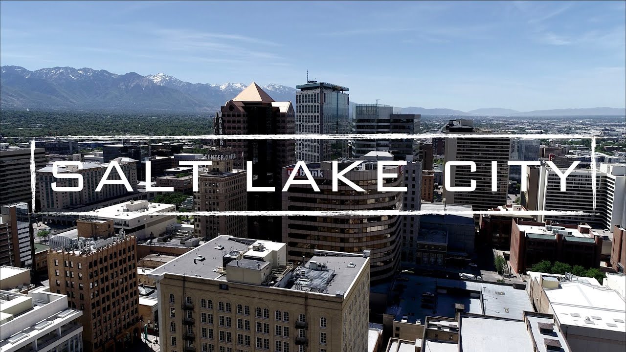Salt Lake City, Utah | 4K Drone Footage