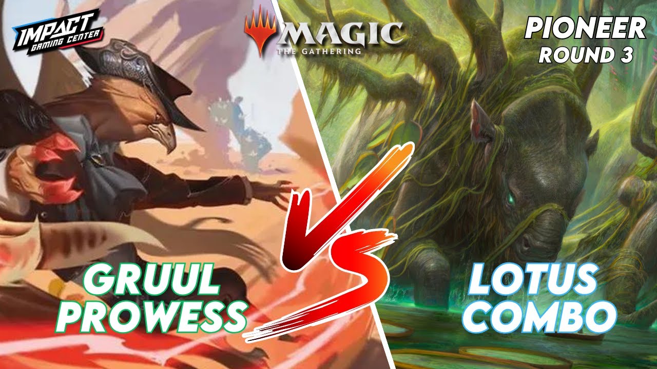 Gruul Prowess (Dakotah H) VS Lotus Combo (Jarod A)  [PAPER] | Pioneer Monday at IGC