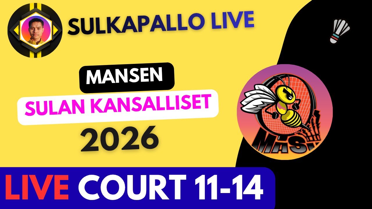 Kentät 11-12 | Mansen Sulan Kansalliset Sulkapallokisat
