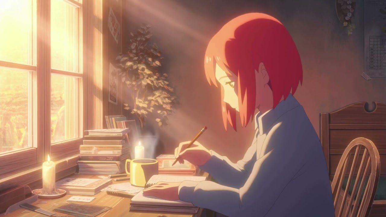 Anime lo-fi for studying 📖 Focus, Calm, & Productivity