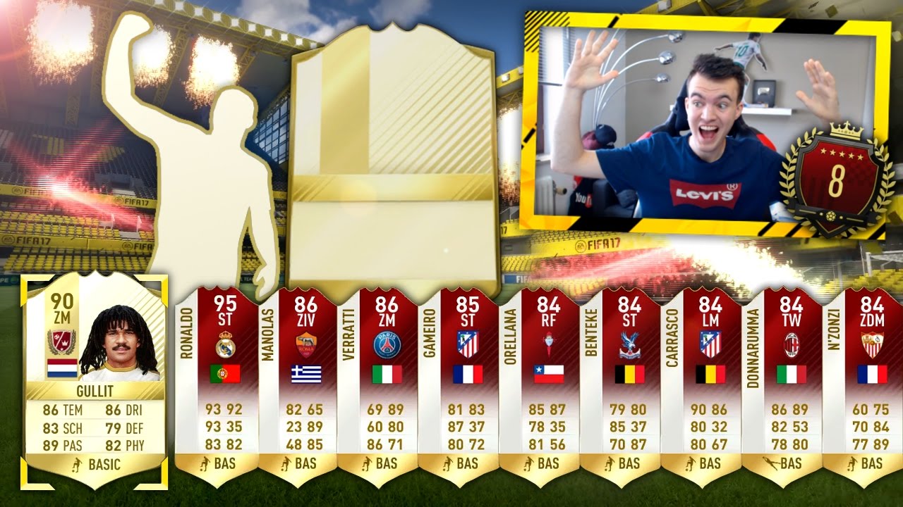 FIFA 17: 44 INFORMS & LEGEND IN 1 PACK!! 😱🔥 TOP 10 FUT CHAMPIONS MONTHLY REWARDS!!