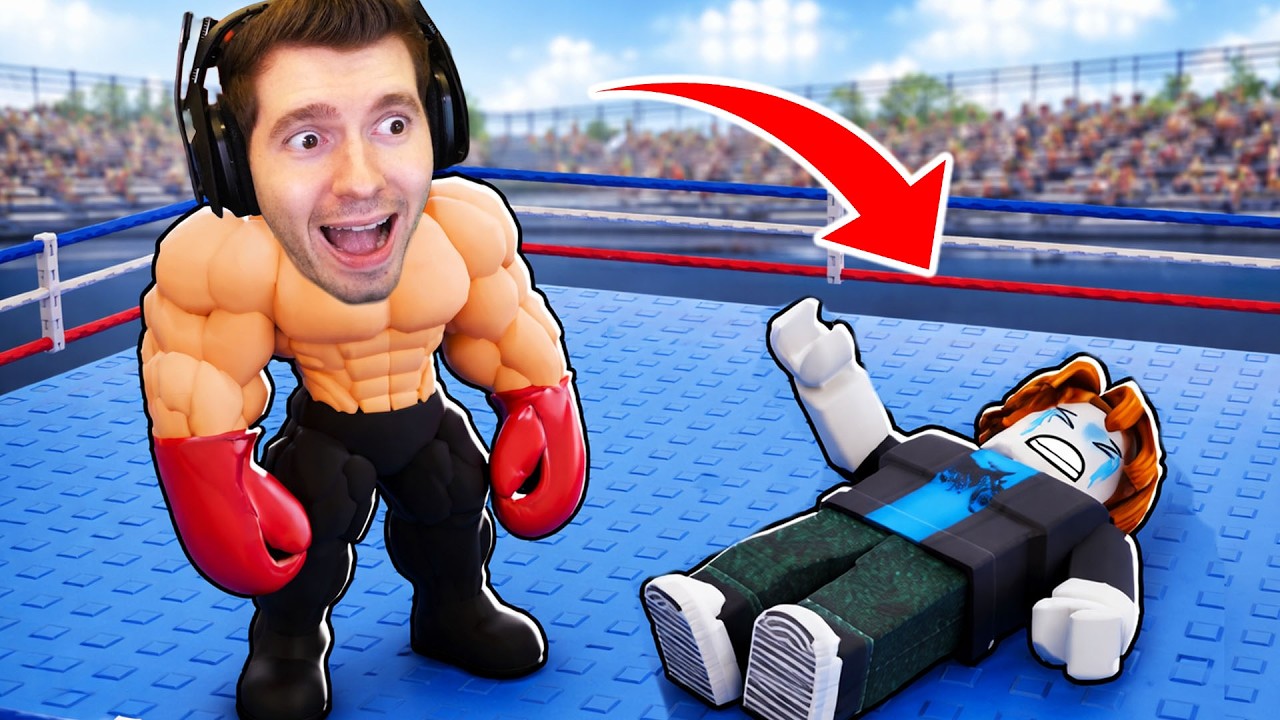 LIPÃO ficou o MAIS FORTE DO ROBLOX! - Boxe Battle