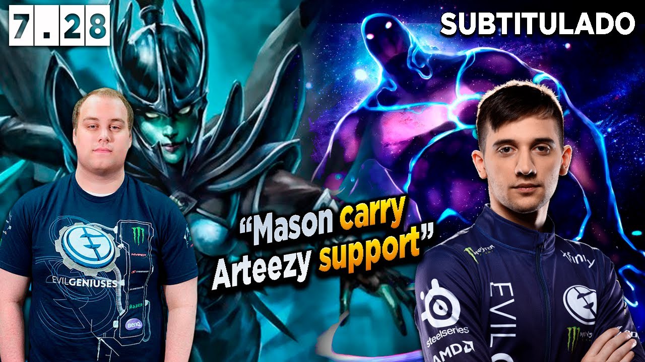 Arteezy supporteando a Mason |Subtitulado|