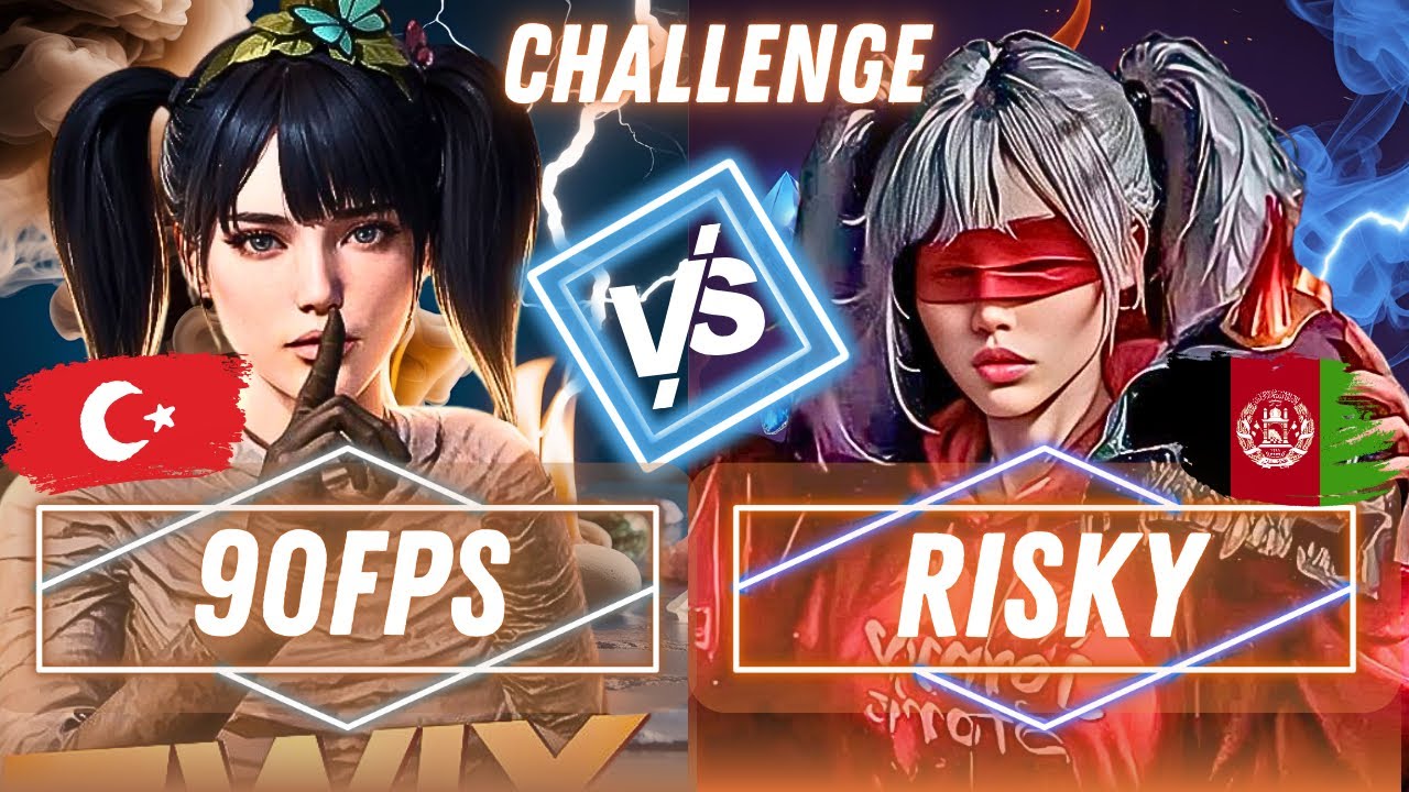 90FPS🇹🇷 vs RISKY🇦🇫 — HE THOUGHT HE COULD WIN 😳🔥 فکر نمی‌کرد اینطوری شود