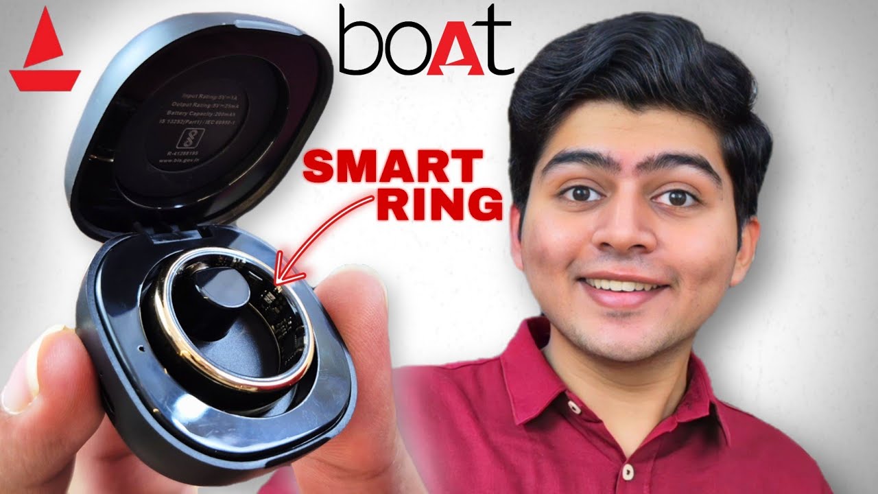 Cheapest Smart Ring With Full Health Monitoring Features | Boat Active Plus Smart Ring Review