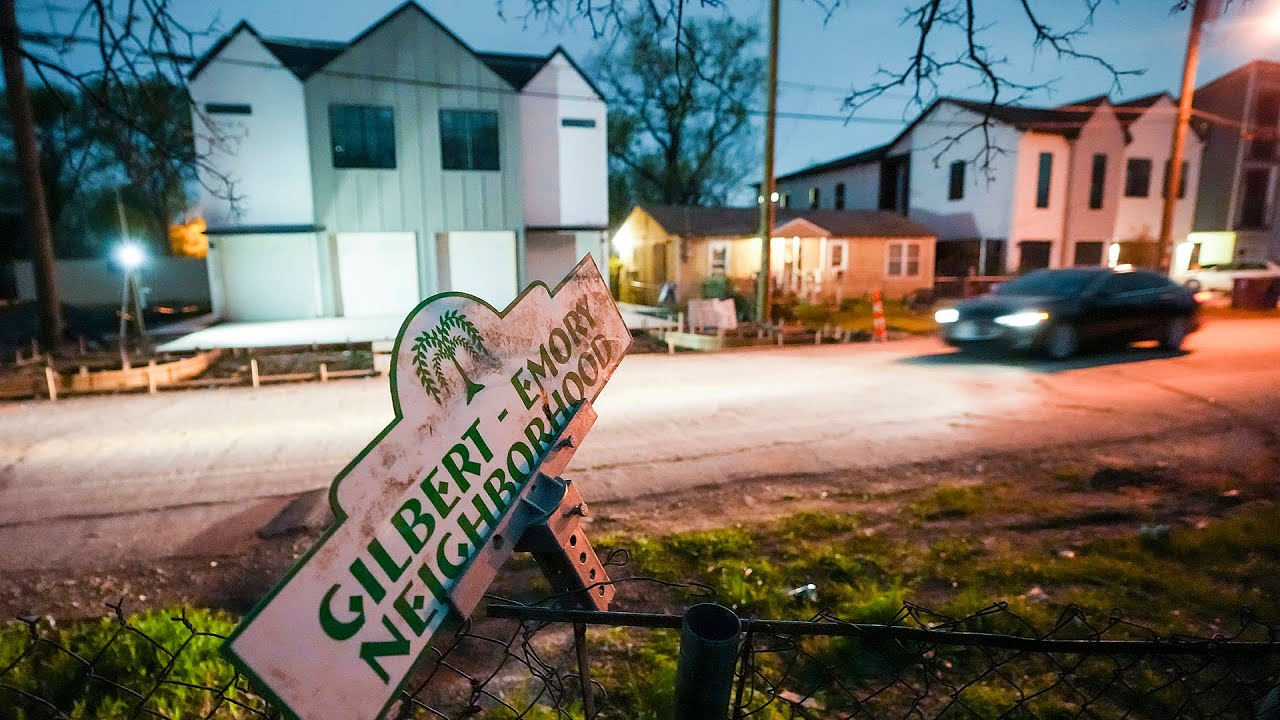 A Black neighborhood in West Dallas is disappearing as new townhomes rise