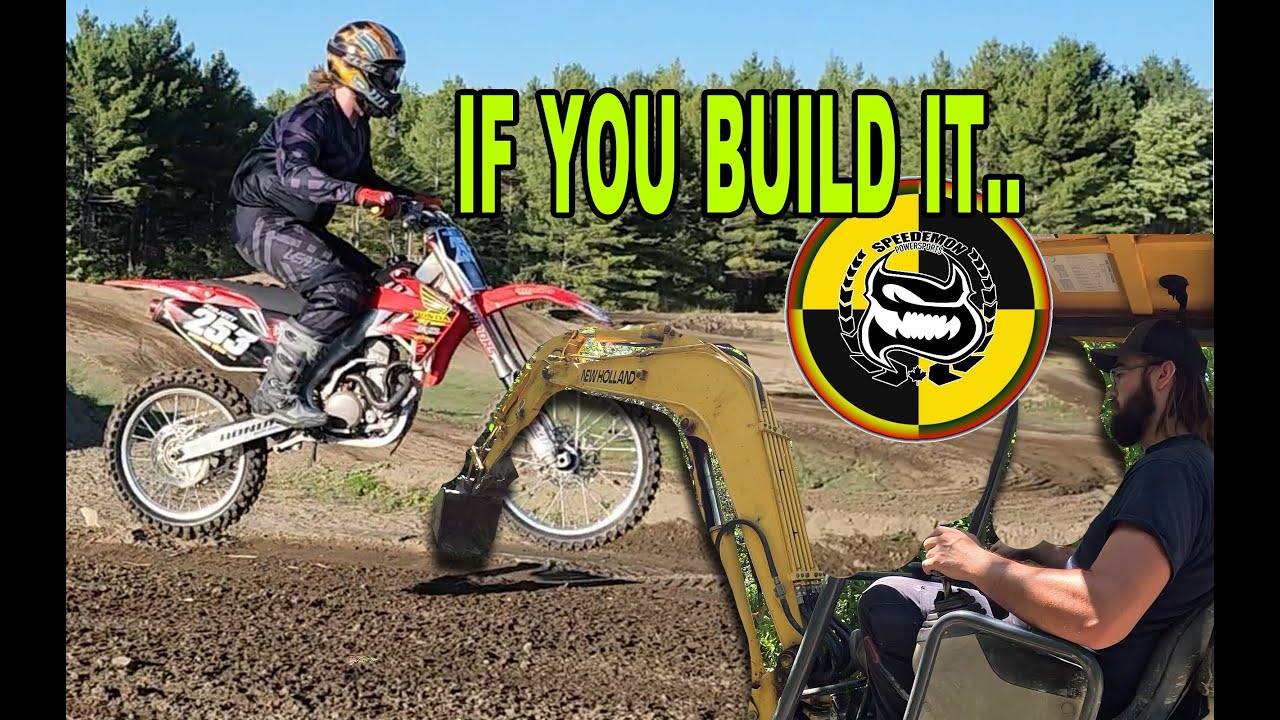 FRANKLIN motocross \ Building our own track