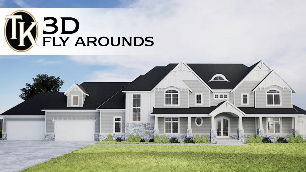 A Breathtaking 3D Tour of a Beautiful Craftsman House