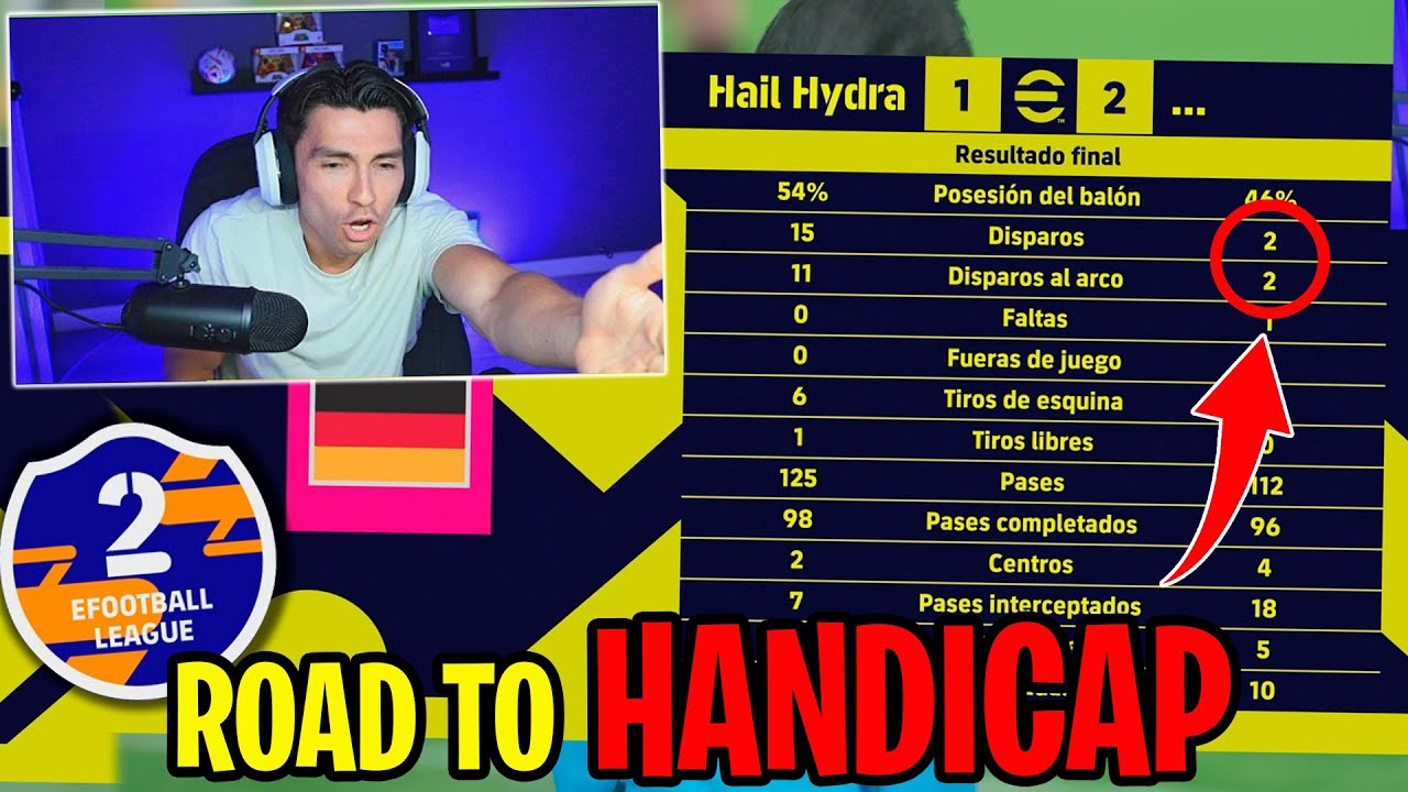 ⚠️ PELIGRO: ESTE VIDEO de EFOOTBALL tiene MUCHO HANDICAP ⚠️😭