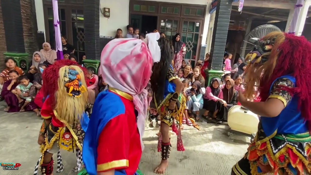 Barongan sekar mulya jaya main di Poncoharjo cuati 