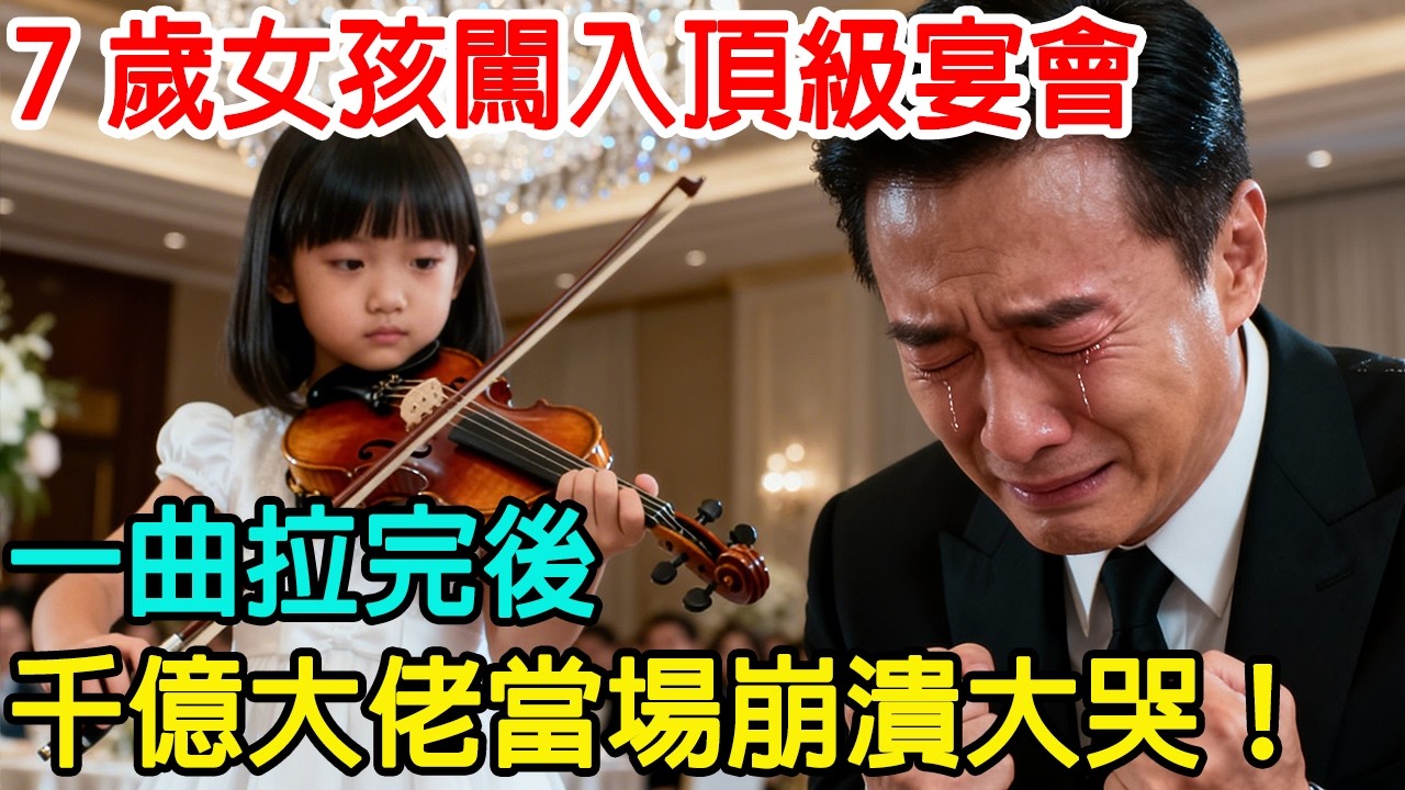 「我會拉二胡，能換一碗飯嗎？」7 歲女孩闖入頂級宴會，一曲拉完，千億大佬當場崩潰大哭！#情感故事 #情感共鸣 #心靈暖流 #感人壹幕 #感人故事