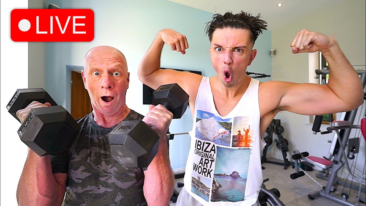 MORGZ GYM STREAM! 💪 (w/ BALD MARTIN)