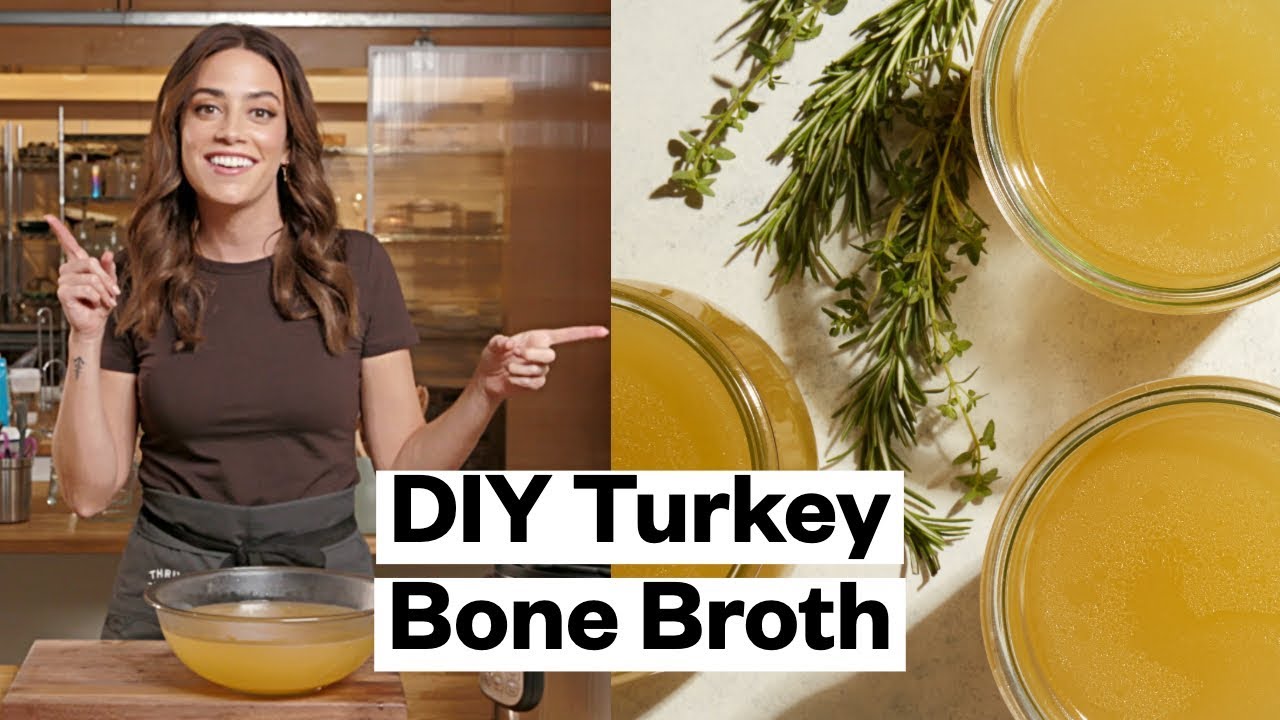 INSTANT POT Turkey Bone Broth  | Thrive Market