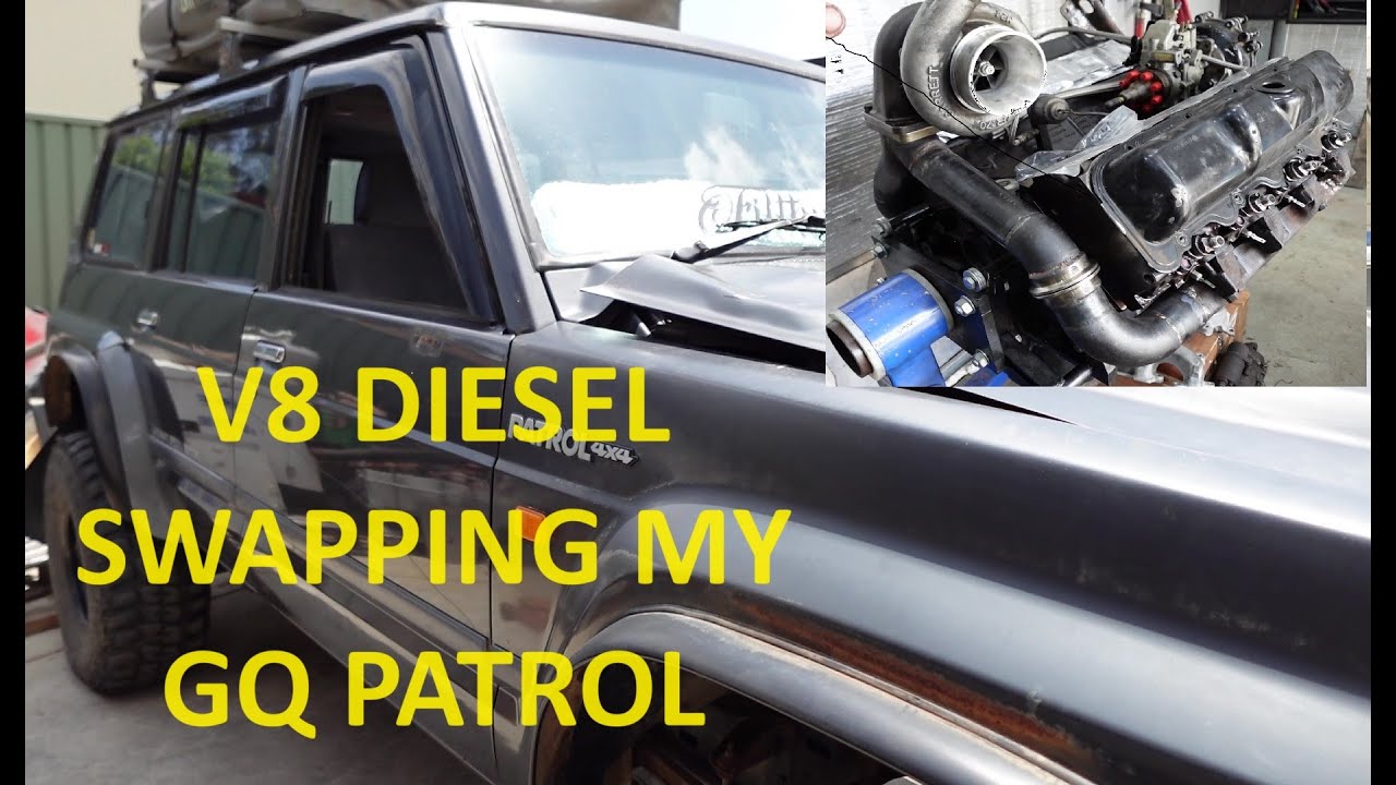 6.5ltr chevy V8 turbo diesel swapping my GQ Nissan patrol.