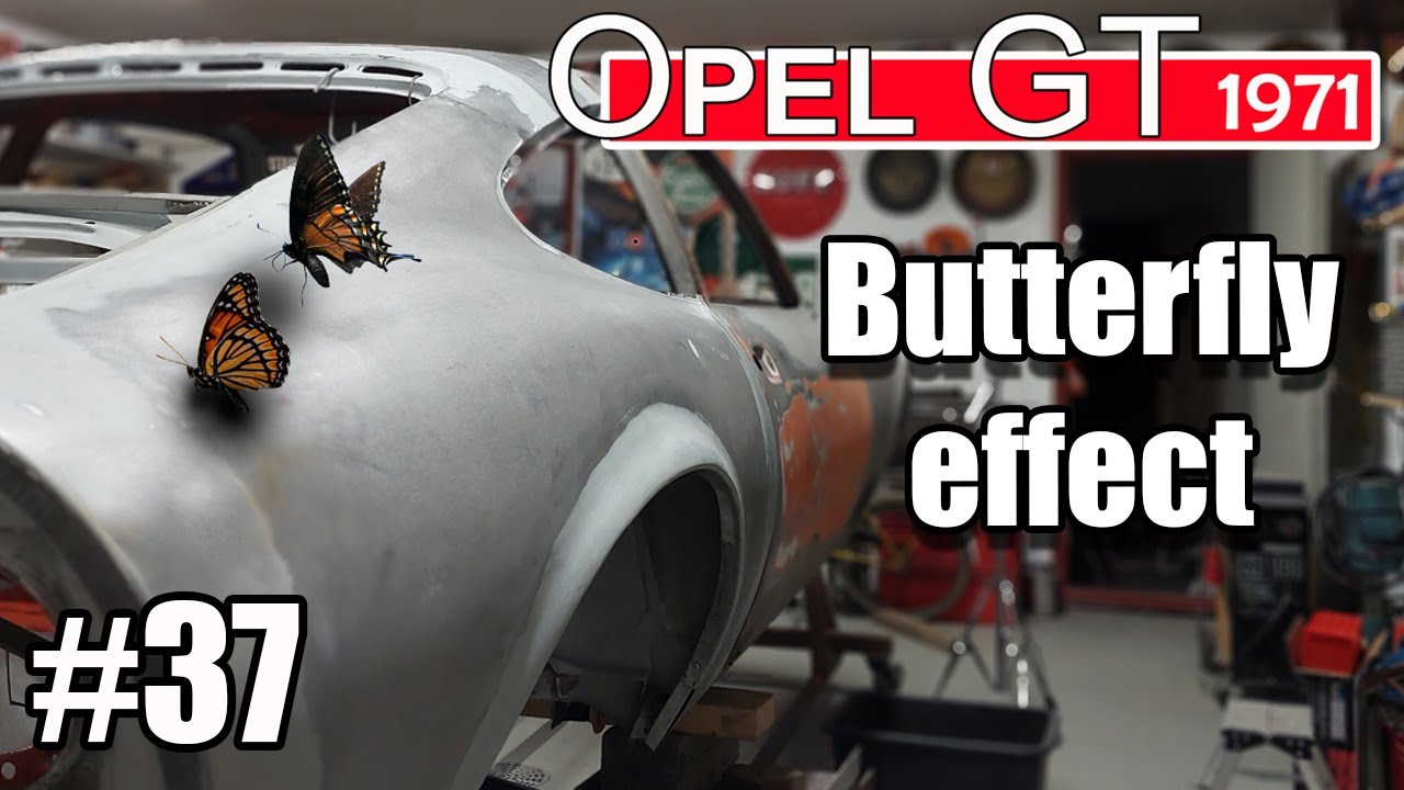 Alignment of body panels, Butterfly effect   #37   Opel GT 1971 projectA