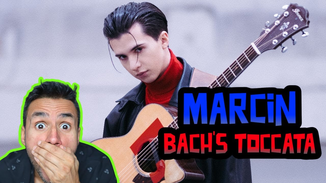 Marcin - Bach's Toccata on One Guitar (REACTION)