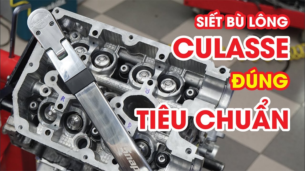 Quy trình lắp ráp và canh chỉnh trục cam động cơ EJ257 800 mã lực