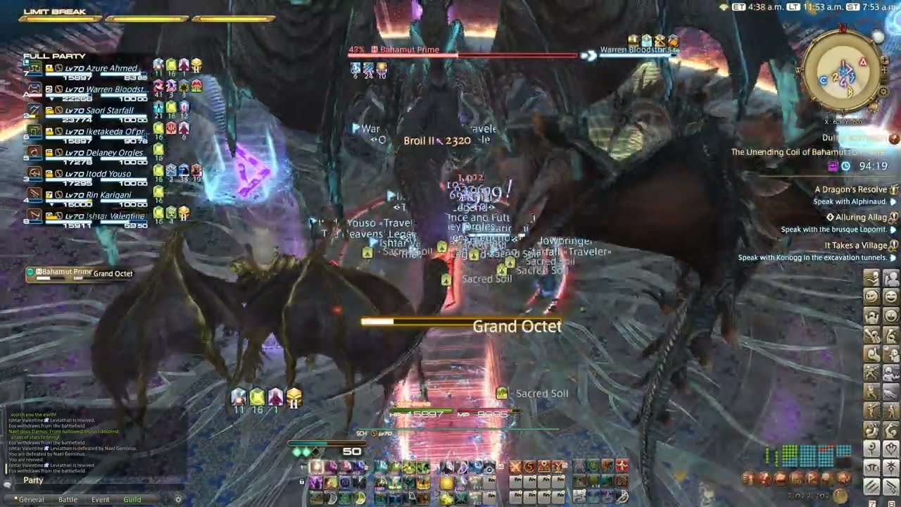 FFXIV UCOB Clear SCH POV  6.38 (My first clear)