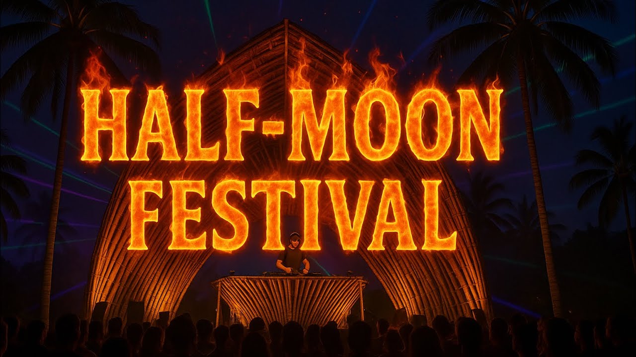 Koh Phangan 2025 🏝️| Malibu Beach | Phangan Beach Resort | Half Moon Festival