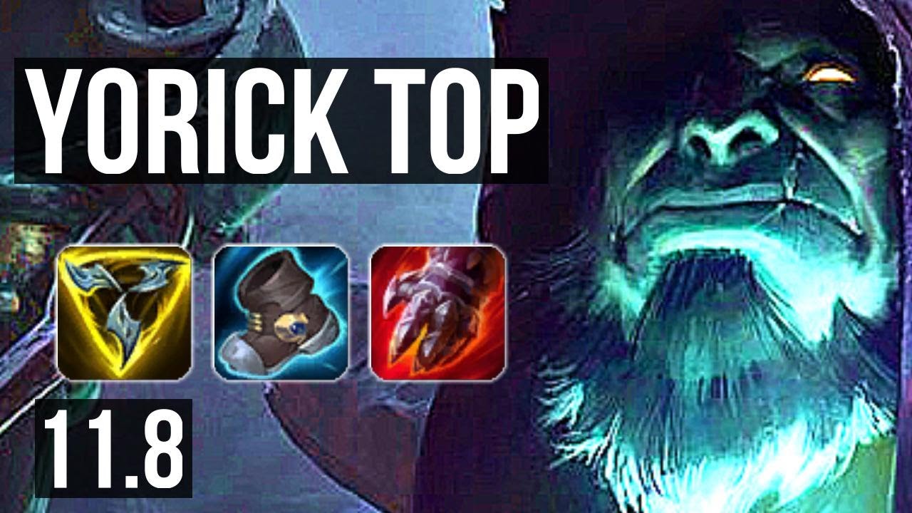 YORICK vs GWEN (TOP) | 1.4M mastery, 600+ games | BR Diamond | v11.8