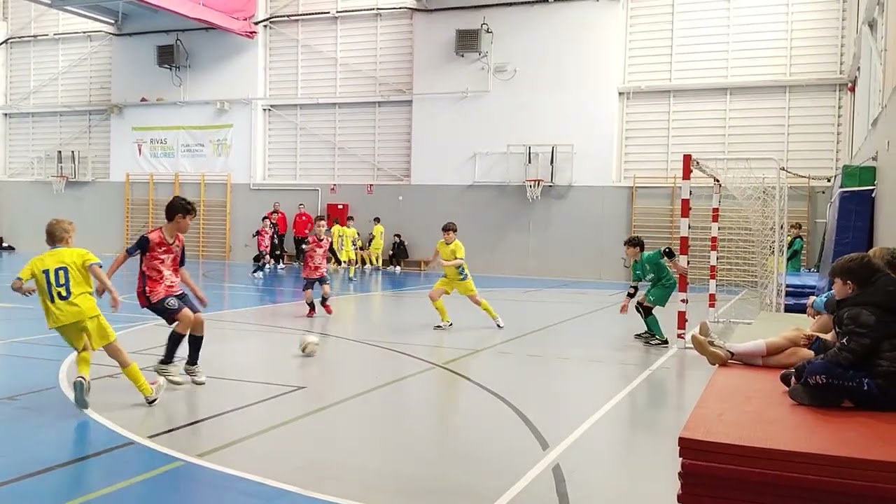 Segunda fase. Jornada 9. Alevín B - Alcorcón. Primera parte. 08/03/26