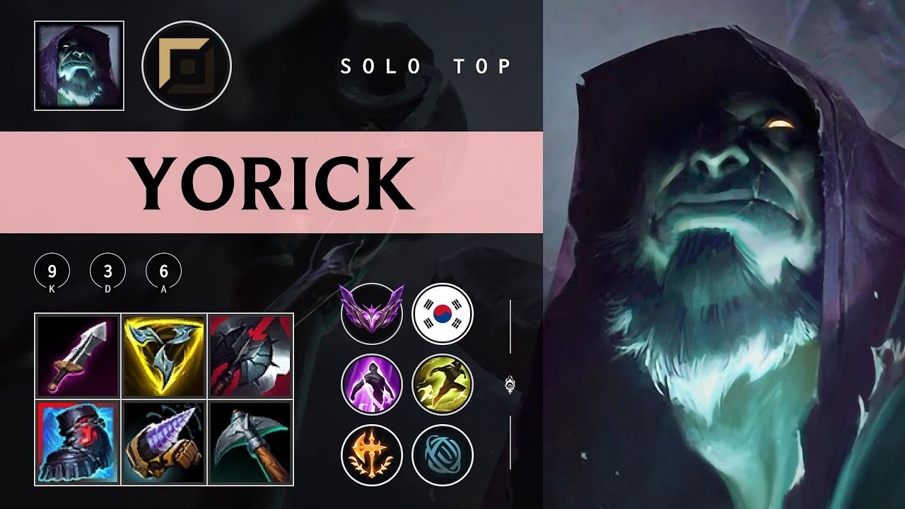 Yorick Top vs Mordekaiser - KR Master Patch 25.24