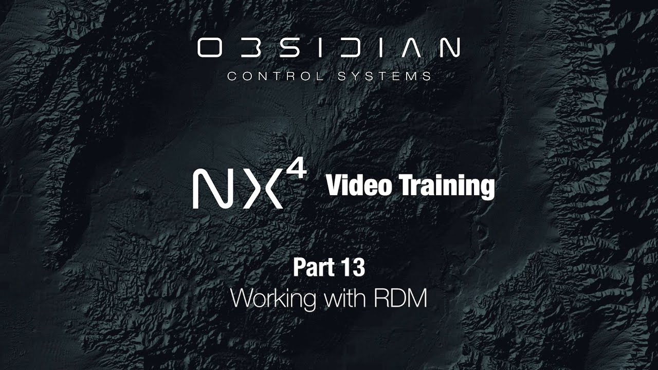 NX4™ Training - Part 13 (Working with RDM)