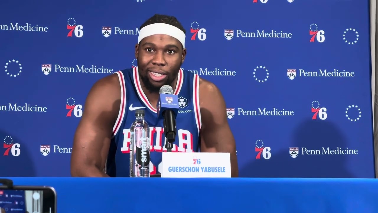 Guerschon Yabusele Media Day 2024-25 - 09/30/2024
