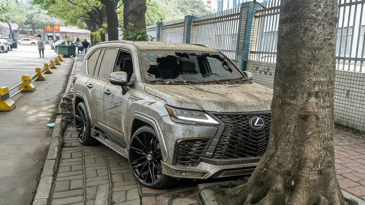 Abandoned Lexus LX470 Found on the Roadside