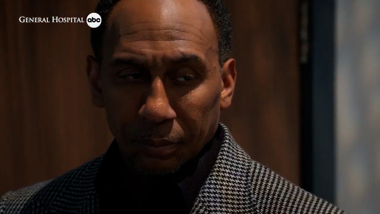 Stephen A. Smith foils assassination attempt (General Hospital)