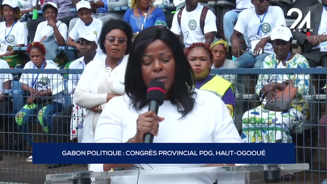 GABON POLITIQUE   CONGRÈS PROVINCIAL PDG, HAUT OGOOUÉ