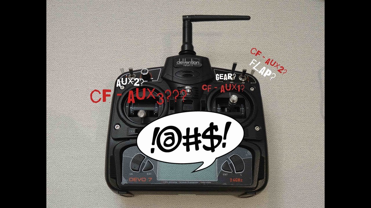 Devo 7 stock - All you need to know!!! - setup, switches & channels + cleanflight (all Devo radios)