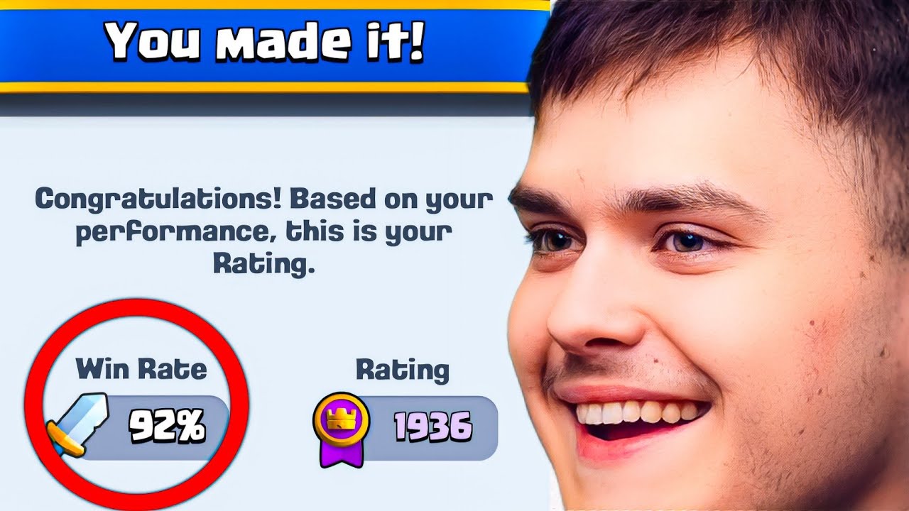 I Got a 92% WIN Rate with this HIGH Skill Deck