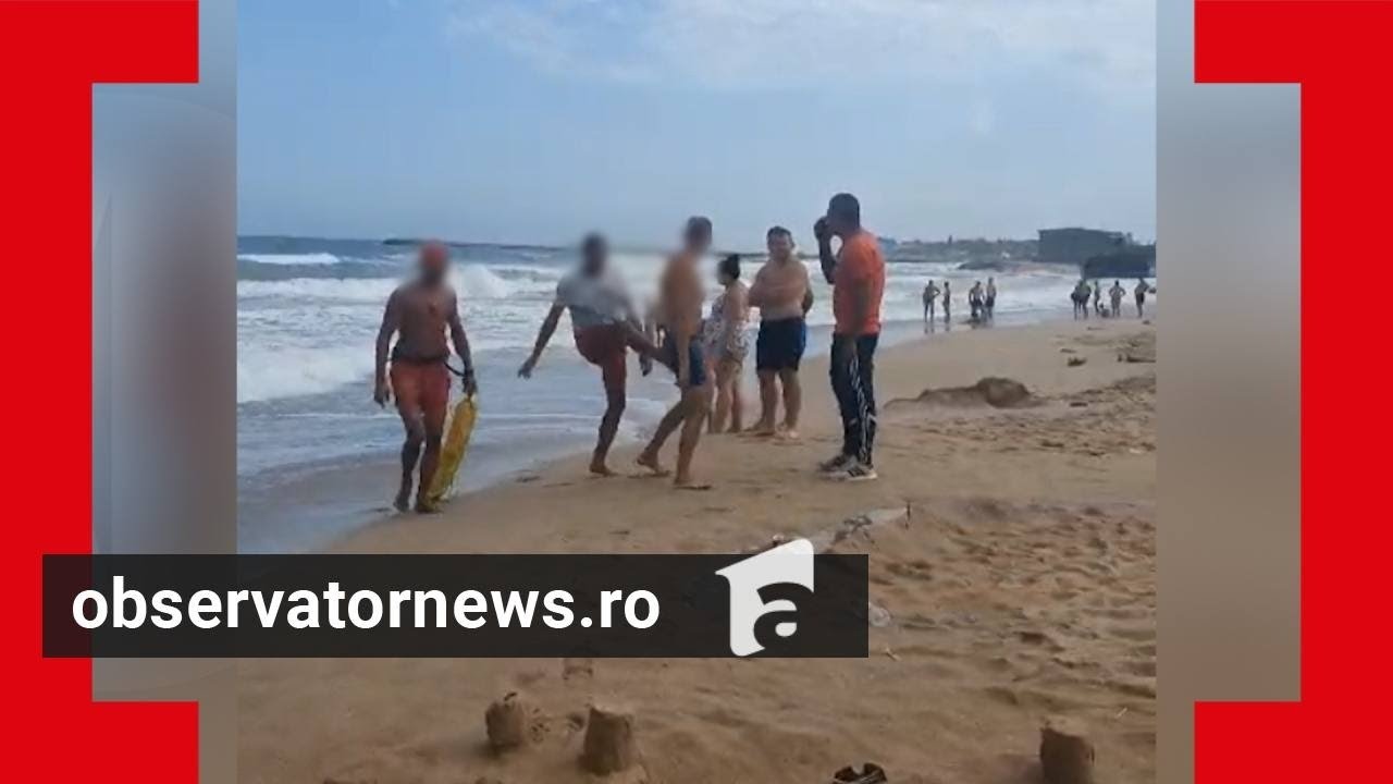 S-a întors roata: Salvamarii şi-au pierdut răbdarea şi îi bat pe turiştii care ignoră steagul roşu