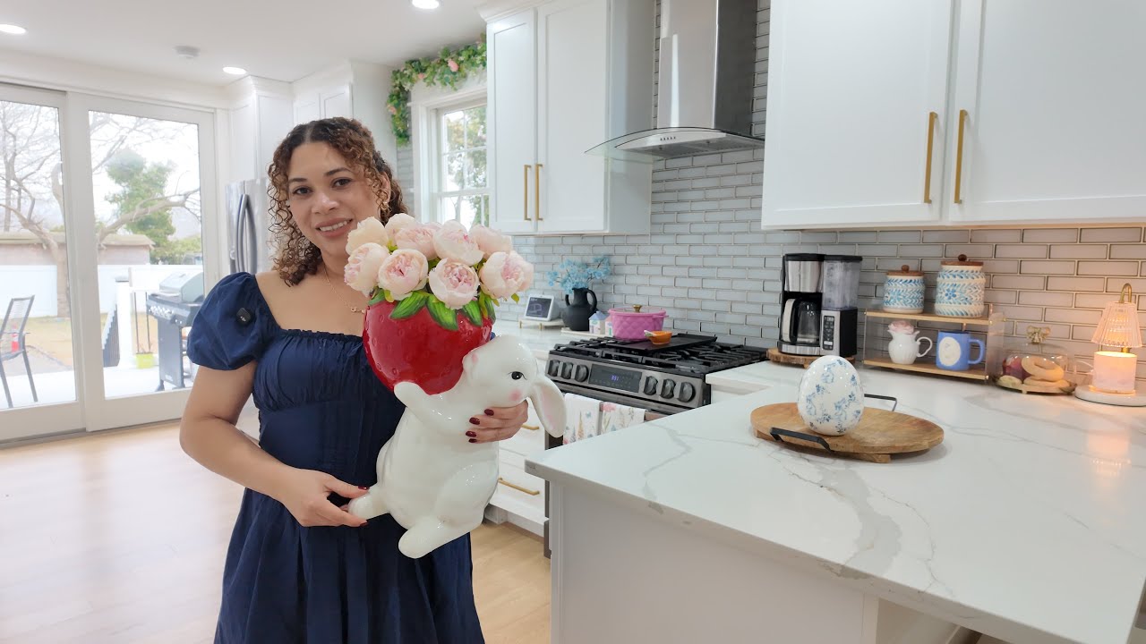 DECORACIÓN DE MI COCINA DE PRIMAVERAS 💐🐇