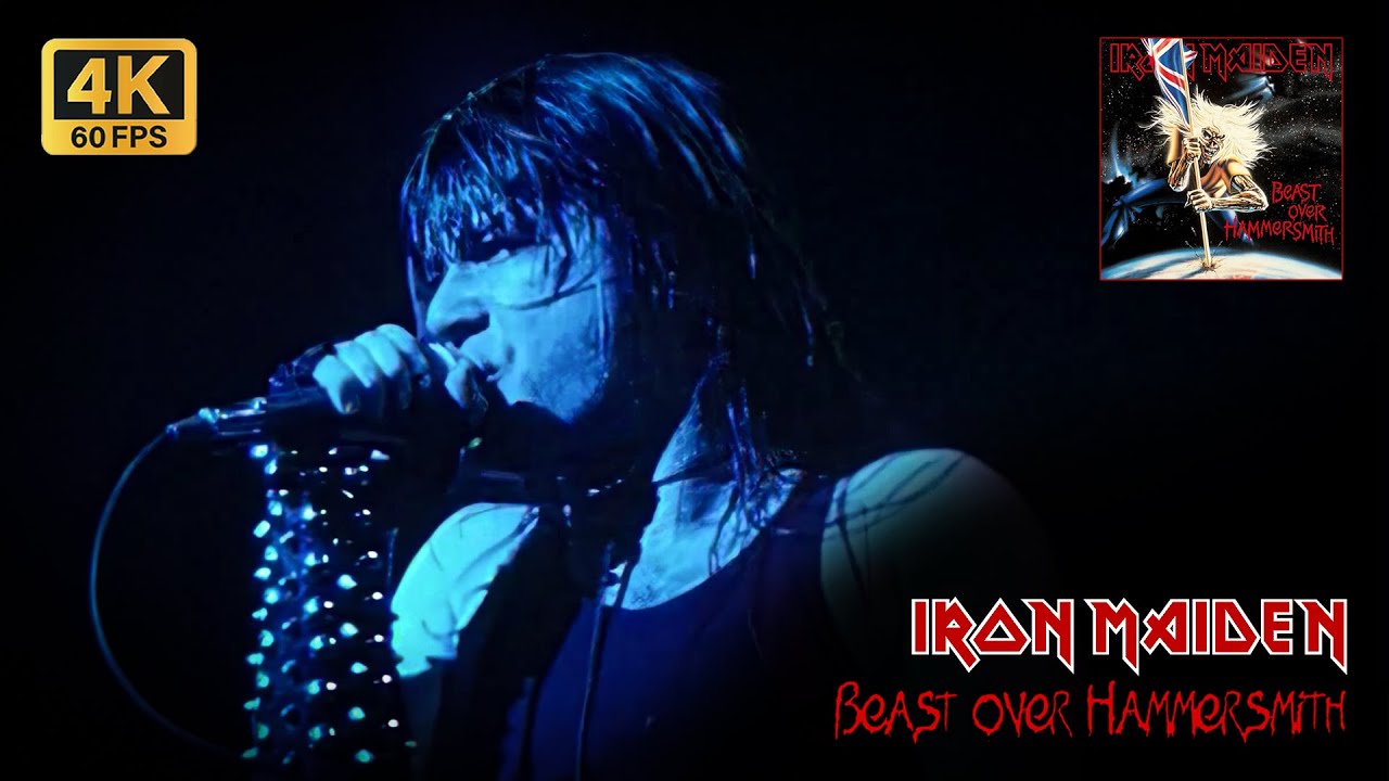 Iron Maiden - Beast Over Hammersmith &bull; 4K 60FPS REMASTERED + AUDIO