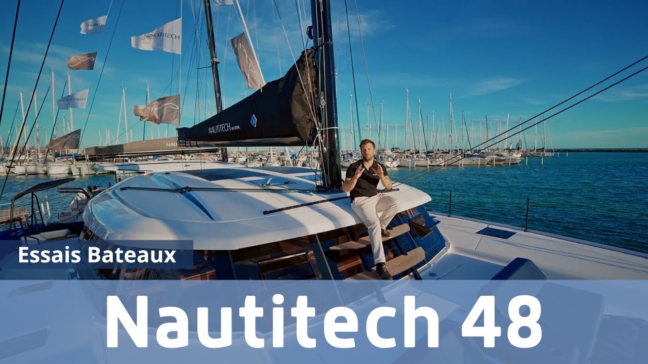 Embarquez à bord du catamaran Nautitech 48