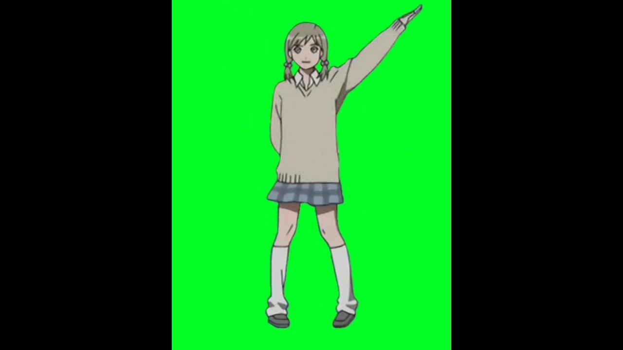 Anime Green Screen: Joshikousei no Mudazukai