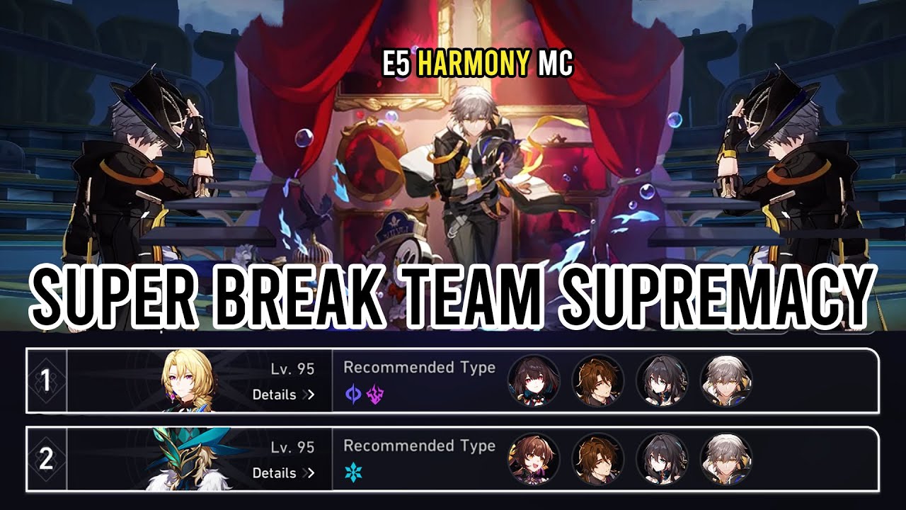 E6 Xueyi and E6 Sushang ft. E5 Harmony Trailblazer Super Break vs v2.1 MoC 12 | Honkai Star Rail