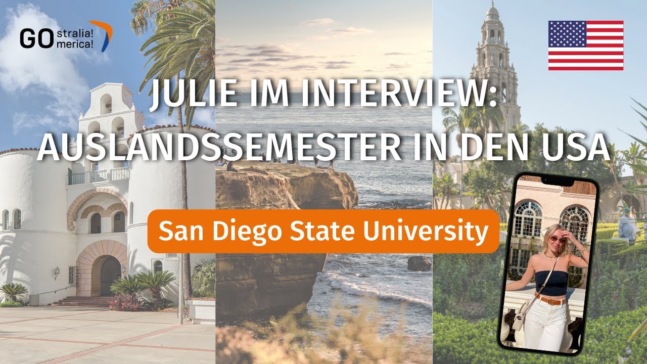 Erfahrungsbericht Auslandsemester San Diego State University: Julie im Interview