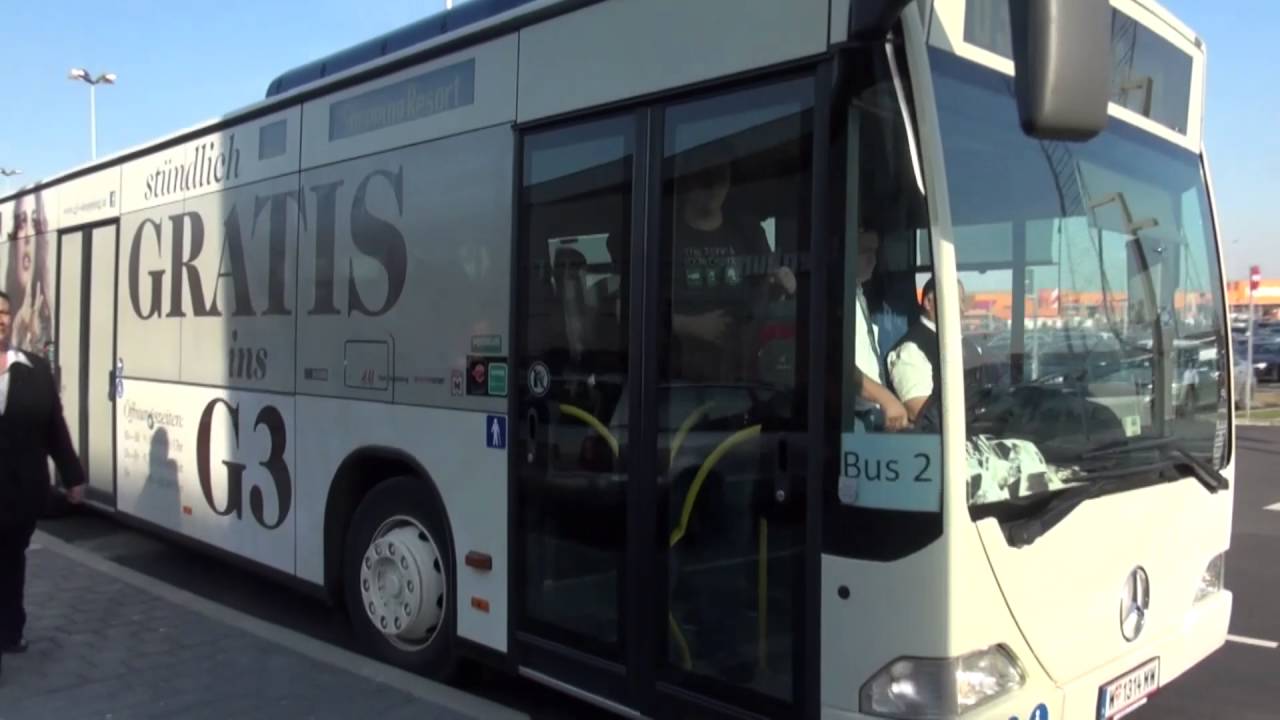 Bus-Shuttle zum G3 Shopping Resort Gerasdorf