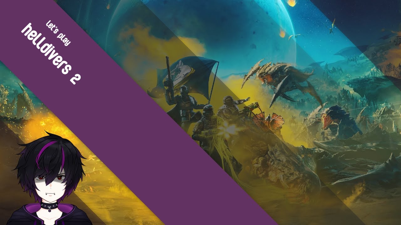 Let's Play 【Helldivers 2】 Shredding through some cyborgs