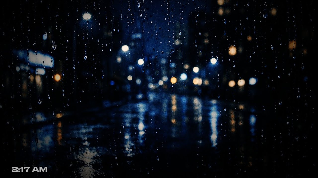Soft Soulful Midnight Jazz | Rainy Night Instrumental for Deep Focus (1 Hour 8 Min)
